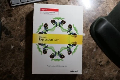 Microsoft Expression Web 2007 Upgrade Software with Key - Image 1 of 2