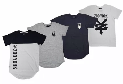 Camiseta Zoo York Niños Niños Bloque de Color Urbano Verano Camiseta Algodón Edades 2-13 Foto 1 de 4