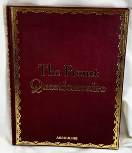 THE PROUST QUESTIONNAIRE: Marcel Proust - 2005 Hardcover, Assouline - Picture 1 of 6