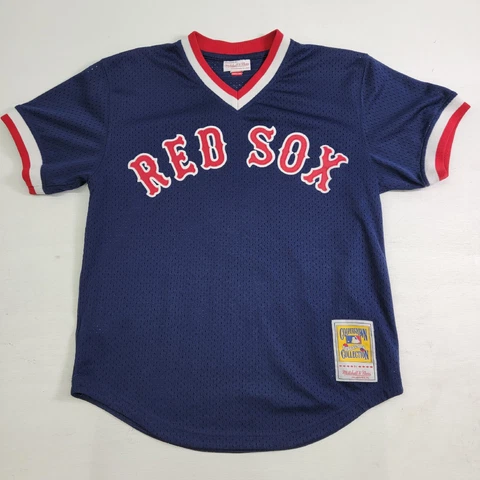Mitchell & Ness Ted Williams Boston Red Sox 1990 Authentic Men’s Jersey Sz M 40 Cover