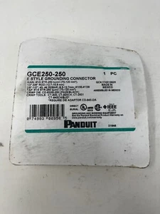 Panduit GCE250-250 E-Style Grounding Connector #1/0 STR-250 New Free Shipping - Picture 1 of 2