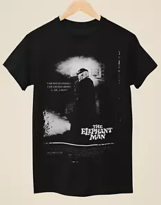 The Elephant Man - Movie Poster Inspired Unisex Black T-Shirt - Picture 1 of 1
