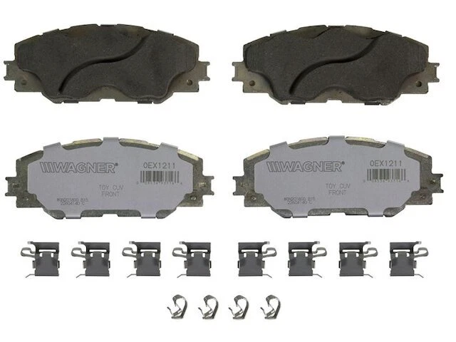 Juego de pastillas de freno delanteras Wagner OEX para Toyota RAV4 2006-2018 79HRSS Foto 1 de 1