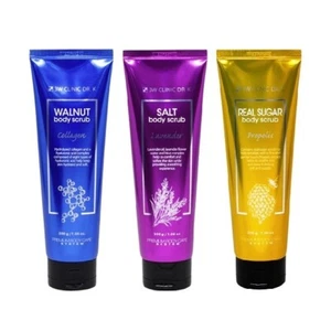 [3W CLINIC]DR.K Echt Zucker Propolis/Salz Lavendel/Nussbaum Kollagen BodyScrub 200g - Bild 1 von 12