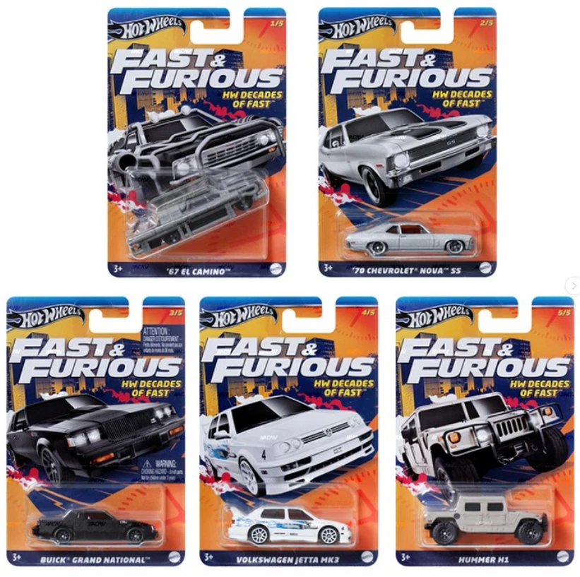 Hot Wheels Fast & Furious HW Decades of Fast HNR88 2024 1:64 auto... - Immagine 1 di 1