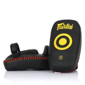 Fairtex Lightweight Muay Thai Kick Pads Small Kickboxing Strike Kick Punch Pads - Picture 1 of 8