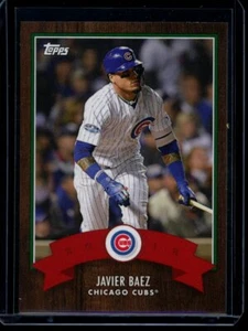 Tarjeta calendario de adviento 2018 Topps #4 Javier Báez SP - Imagen 1 de 2