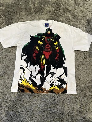 Camisa De Colección X Rush Doom Ironman Rara Blanca Talla XL AOP Irondoom Foto 1 de 4