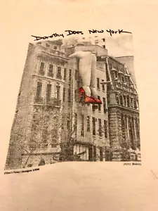 Wizard of Oz Dorothy Does New York Vintage Don't Panic T Shirt Size XL - Picture 1 of 17