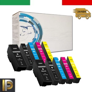 10 cartucce T3365 per Epson XP-530 XP-830 XP-630 XP-635, T3361, T3362, T3363 64 - Foto 1 di 1