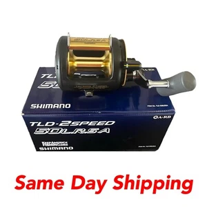 Shimano TLD 2-Speed Right Hand Conventional Lever Drag Fishing Reel TLD50IILRSA - Picture 1 of 5