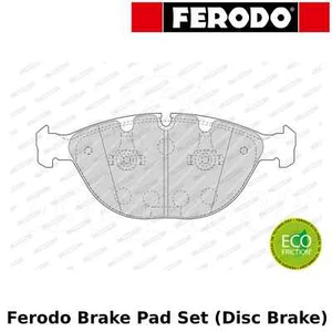Juego de pastillas de freno Ferodo - delantera - se adapta a BMW X5 (E53) 2002-2006 - Imagen 1 de 1