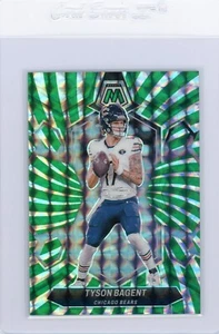 2024 Mosaic Football #36 TYSON BAGENT Green Swirl Mosaic /13 Chicago Bears - Picture 1 of 3