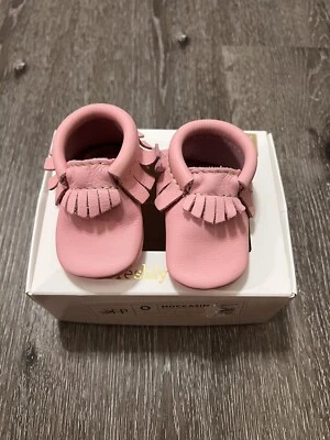 свежесобранный розовый мокасины размер 0 - Изображение 1 из 4