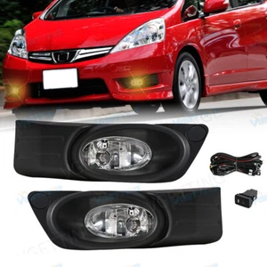 Fits For Honda Fit Jazz (Shuttle) 2011-2016 Fog Light Front Bumper Lamp Halogen - Picture 1 of 9