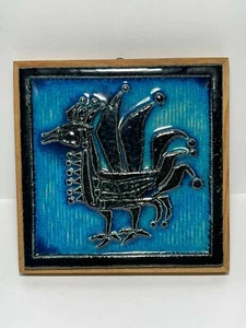 Mid Century Porsgrund Konrad Galaaen Rooster Trivet - Picture 1 of 7
