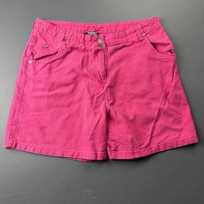 Pantalones Cortos Woolrich Para Mujer Talla 10 Rosa Chino Tiro Medio Informales Exterior De Colección Foto 1 de 4