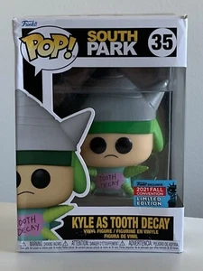Funko Pop! South Park - 35 - Kyle As Tooth Decay 2021 Fall Convent - Caja dañada - Imagen 1 de 6