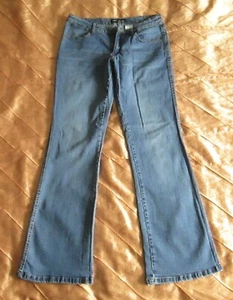 ARIZONA BASIC FREIZEIT DAMEN JEANS BOOTCUT DENIM  STRETCH BLAU LANG 80  - Bild 1 von 12
