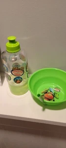 New nwt dinosaur train cup bottle bowl straw buddy friends shiny tiny don pbs - Picture 1 of 6