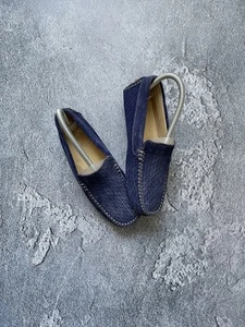 Fendi Moccasins Shoes Size 36 Teenagers Suede driving loafers Pebble sole - Picture 1 of 15