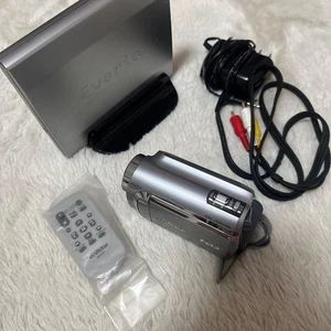 Victor Everio HDD Camcorder 42x Zoom Remote AC Adapter AV Cable DVD Recorder - Picture 1 of 5