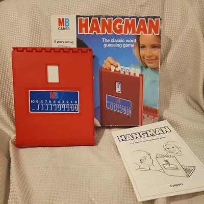Hangman MB Game Board  Vintage 1994  Retro - In Good Condition - Complete Set - Image 1 of 4