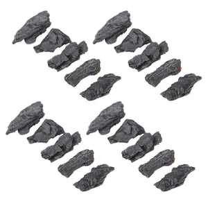  20 Stück Simulierter Felsen Sand Tisch Gefälschte Steine Bonsai Landschaftsbau Stein - Bild 1 von 12