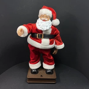 Vintage Rockin’ Santa Musical “Come On Santa” Dancing Santa -Left Arm Broke - Picture 1 of 6