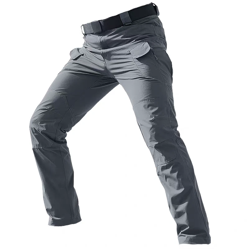 Tactical Mens Cargo Pants Waterproof Work Hiking Combat Outdoor Trousers Pants - Image 1 of 4