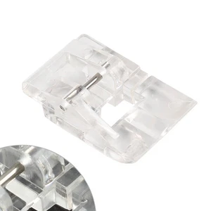 1pz Piedino pressa perline tondo multifunzione per macchina da cucire domestica Brother - Foto 1 di 12