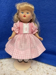 Mini Ginny Pink Gingham Print Dress With Pink Bodice - Picture 1 of 4