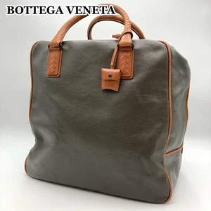 Super Bottega Veneta Marco Polo Boston Bag Pvc Padlock Large Capacity - Picture 1 of 12