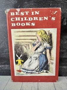 Best in Children's Books Vol 12, 1st w/DJ, Illus Alice in Wonderland 1958 HC - Picture 1 of 8