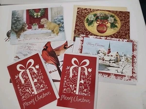 5 Weihnachtsgrußkarten viele Weihnachtsmotive sortiert  - Bild 1 von 4