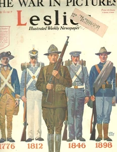 Leslie's Illustrated Weekly Newspaper - October 20, 1917 - Picture 1 of 1