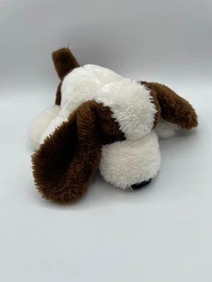 Dakin Brown White Drooper Puppy Dog 12" Basset Beagle Dog Plush Korea Vintage - Image 1 of 4