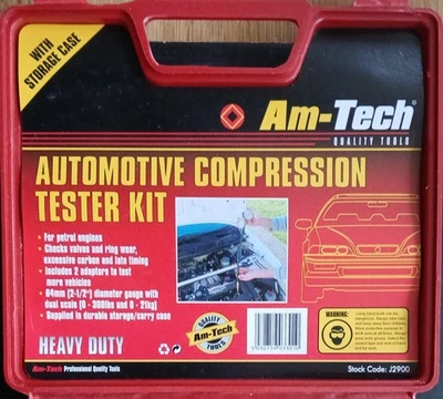 COMPRESSION TESTER IN CASE - AM-TECH - Image 1 of 4