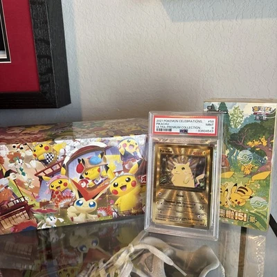 Pikachu - (Celebrations Metal Card) 058/102 Miscellaneous Cards & Products Holo - Image 1 of 3