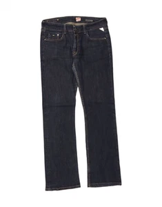 REPLAY Womens Straight Jeans W30 L32 Navy Blue Cotton DB01 - Picture 1 of 3