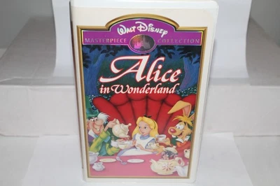 WALT DISNEY MASTERPIECE COLLECTION Alice In Wonderland VHS Tape - Image 1 of 3