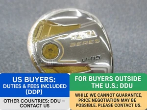 HONMA BERES U-05 Hybrid 4-Star U25 25° R-Flex ARMRQ∞ 48 4S w/Headcover Unused - Picture 1 of 8
