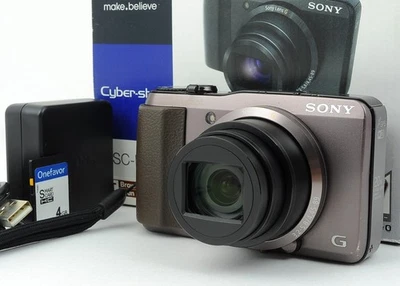 [N MINT] SONY Cyber-shot DSC-HX30V Brown Digital Camera Multilingual! Japan 1574 - Image 1 of 4