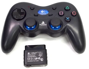 Logitech PlayStation 2 PS2 G-X2D11 Wireless Controller w/ Receiver Dongle WORKS - Picture 1 of 5
