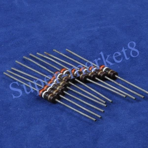 10 piezas Resistencia de composición de carbono 120K ohmios 1/2W estilo ALLEN - Imagen 1 de 1