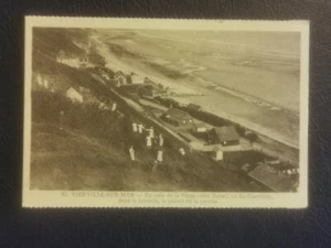 CPA 14 VIERVILLE-SUR-MER - Un Coin de la plage vu du Guerillon - Imagen 1 de 2