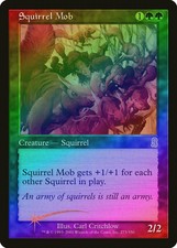 Squirrel Mob FOIL Odyssey NM Green Rare MAGIC THE GATHERING MTG CARD ABUGames