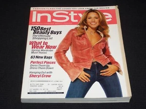 2003 MARCH INSTYLE MAGAZINE - SHERYL CROW FRONT COVER FASHION - L 7789 - Picture 1 of 2