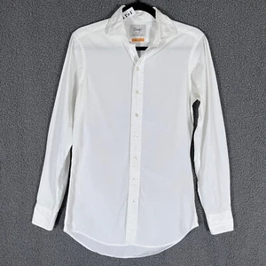 Drake's Made in England Easyday OCBD Oxford Button Down Shirt - Men's Size 15/38 - Picture 1 of 8