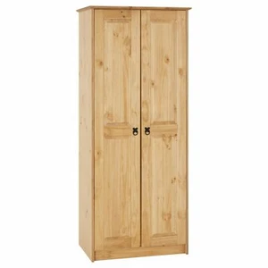 Kleiderschrank Wäscheschrank Mexiko Stil Drehtüren Hoch Anrichte - Bild 1 von 3